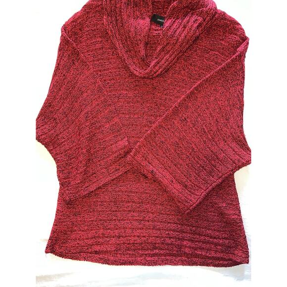 JONESWEAR Red/Black Women's Sweater Cowl Neck Size XL - Picture 4 of 11